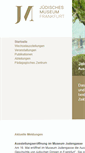 Mobile Screenshot of juedischesmuseum.de